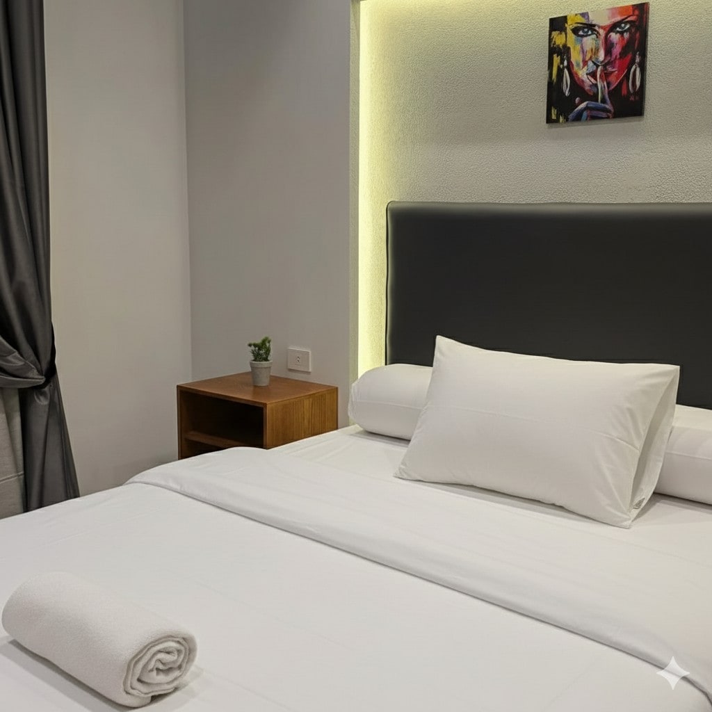 Modern one-bedroom city centre flat