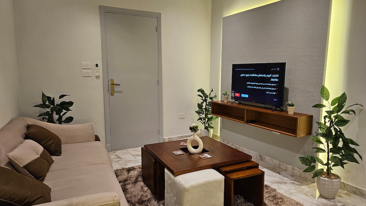 B601 · 1BR Apartment in Downtown Cairo Qasr El Nil B601 — Living Room, photo 7