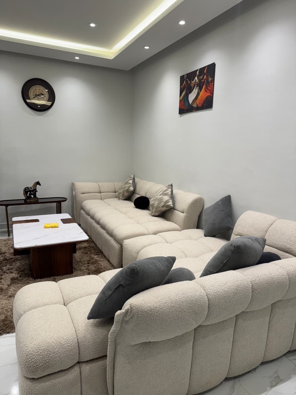 G304 · 2BR Apartment in Downtown Cairo Qasr El Nil G304 — Living Room, photo 9